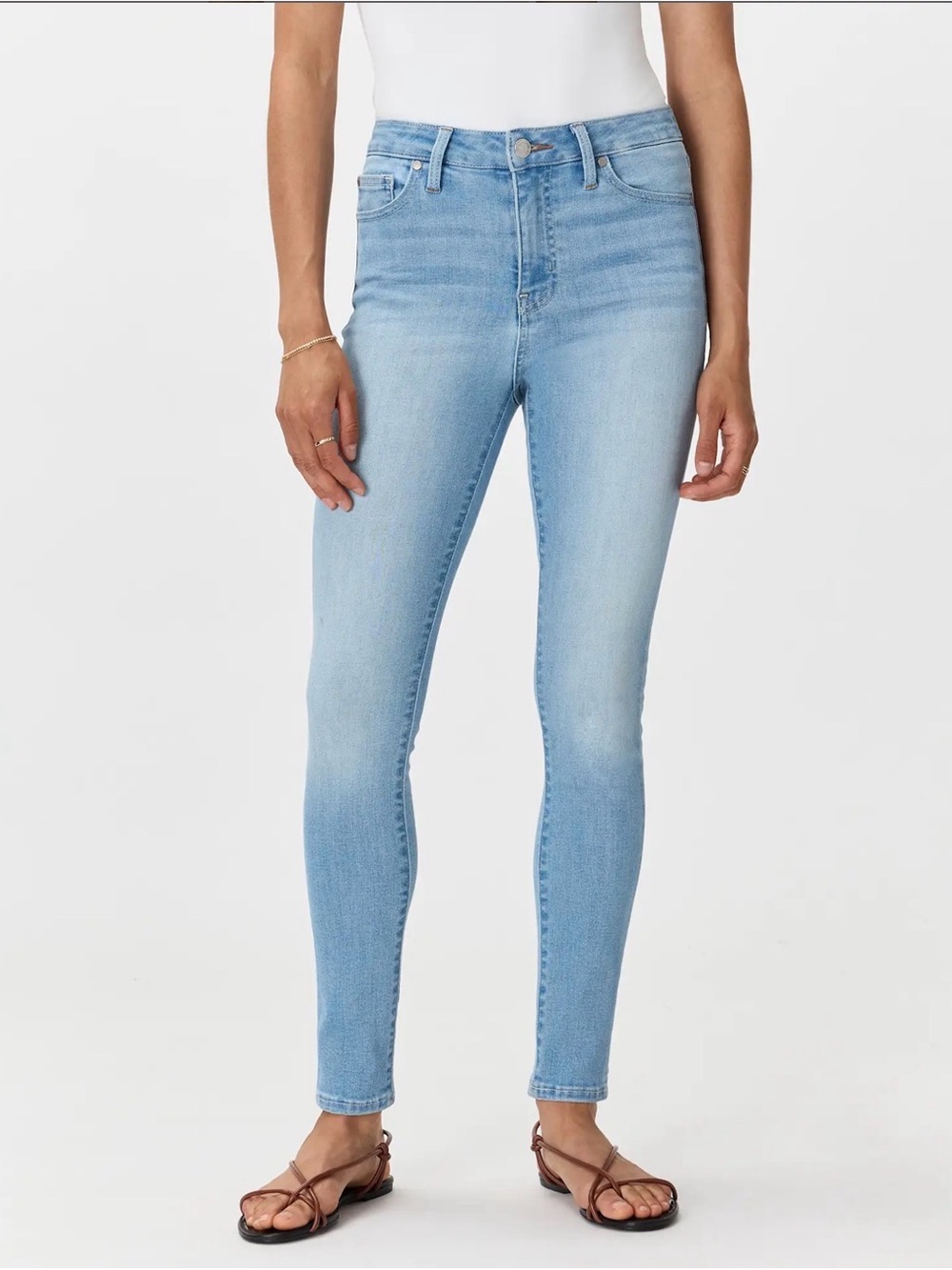 Quince Bella Stretch Skinny High-Rise Jeans